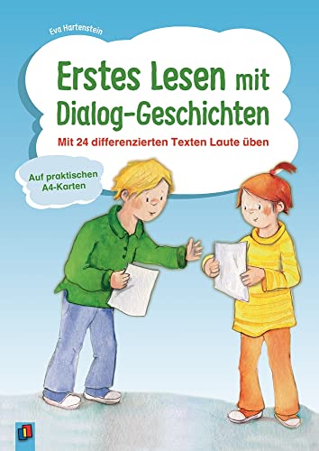 Erstes Lesen mit Dialog-Geschichten: Mit 24 differenzierten Texten Laute üben - auf praktischen A4-Karten von Verlag An Der Ruhr